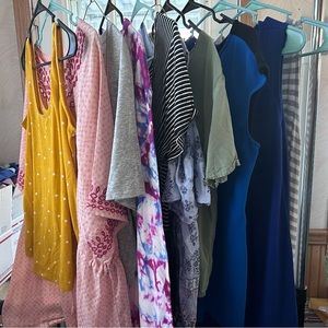 Bundles of women’s clothing size medium